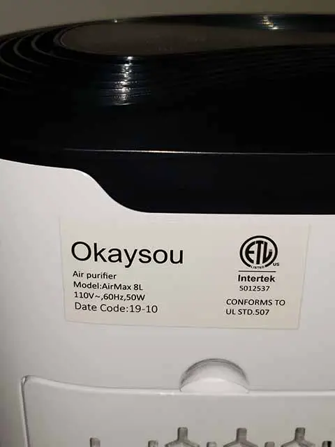 Okaysou AirMax8L sticker