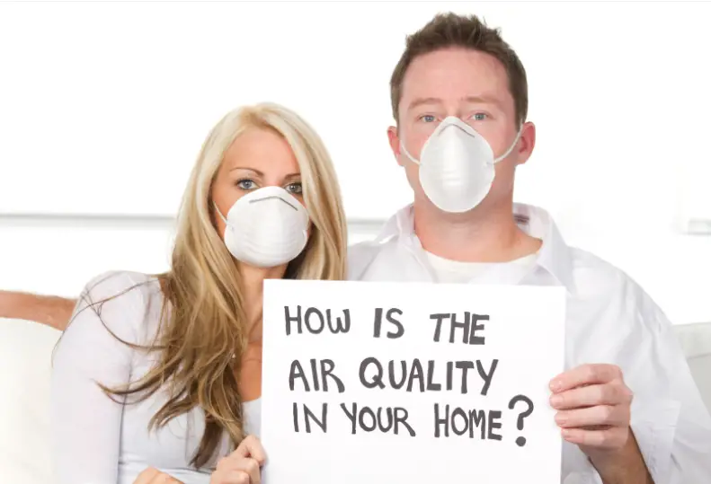 What causes poor indoor air quality